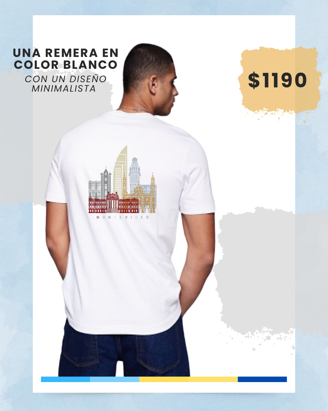 Remera blanca.